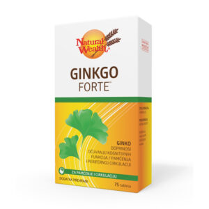 Natural Wealth Ginkgo Forte za Pamćenje i Cirkulaciju