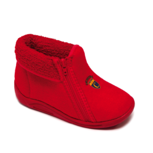 dr luigi dječje papuče s patentom crvene