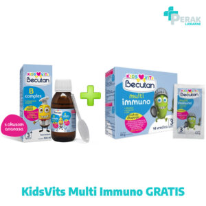 Becutan Kids Vits B Kompleks + Multi Immuno GRATIS