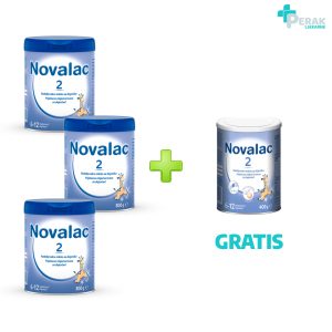 Novalac 2 Paket 3x800g + Novalac 2 400g GRATIS