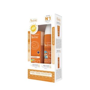 Avene SUN Dječja PROMO KUTIJA Sprej i Mlijeko za Tijelo